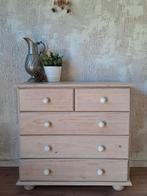 Ladekast vergrijsd, Ophalen, 50 tot 100 cm, Zo goed als nieuw, 3 of 4 laden