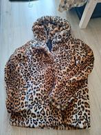 Mooie zachte teddyjas met tijgerprint €15, Maat 38/40 (M), Ophalen of Verzenden, Bruin, Zo goed als nieuw