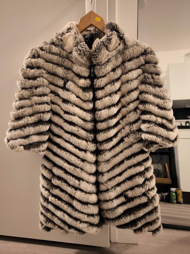 Bontjas, Kleding | Dames, Jassen | Winter, Zo goed als nieuw, Bruin, Ophalen of Verzenden