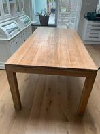Prachtige teak houten tafel 200x100 cm, Huis en Inrichting, Tafels | Eettafels, Ophalen, Gebruikt, Teakhout, 200 cm of meer