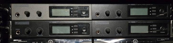 4x LD MEI 1000 G2 Draadloos In-Ear + pa411 combiner, Muziek en Instrumenten, Versterkers | Keyboard, Monitor en PA, Gebruikt, Overige typen