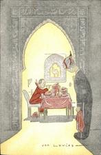 Den Haag - Jan Lavios Restaurant Tampat Senang, Verzamelen, Ophalen of Verzenden, Voor 1920, Ongelopen, Zuid-Holland