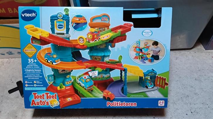 Toet Toet Politie Toren - Compleet in Doos!, Kinderen en Baby's, Speelgoed | Overig, Zo goed als nieuw, Jongen of Meisje, Ophalen of Verzenden