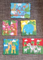 Kinderpuzzel met dieren voor een kindje vanaf ca 2 jaar, Ophalen of Verzenden, 10 tot 50 stukjes, Zo goed als nieuw