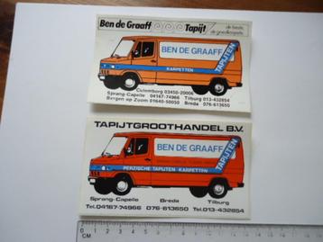 sticker oud Mercedes Autobus ben de graaff tapijt auto bus 2 beschikbaar voor biedingen