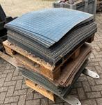 Tegels, rubber met noppen, Doe-het-zelf en Verbouw, Tegels, Ophalen, Gebruikt, 60 cm of meer, Minder dan 5 m²