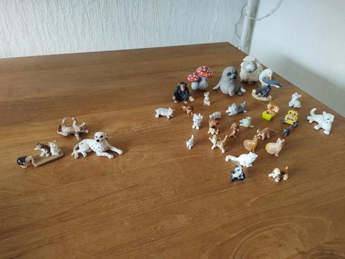 3 schleich figuurtjes dalmatier kittens leeuw welp en meer, Verzamelen, Poppetjes en Figuurtjes, Gebruikt, Ophalen of Verzenden