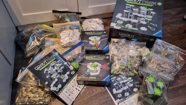 Gravitrax knikkerbaan sets - grote complete bundel, Kinderen en Baby's, Speelgoed | Educatief en Creatief, Zo goed als nieuw, Bouwen