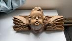 Engelen console houtsnijwerk antiek, Ophalen of Verzenden