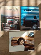 3x Volvo 740 760 780 folders, Boeken, Auto's | Folders en Tijdschriften, Gelezen, Ophalen of Verzenden, Volvo