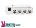 Antenne versterker, Amplifier, CATV, DVB-T, 4 uit, VLS-AMP40, Nedis, Nieuw, Info@marbeco.nl, Ophalen of Verzenden