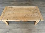 Eikenhouten salontafel, Ophalen, Gebruikt, 100 tot 150 cm, Eikenhout