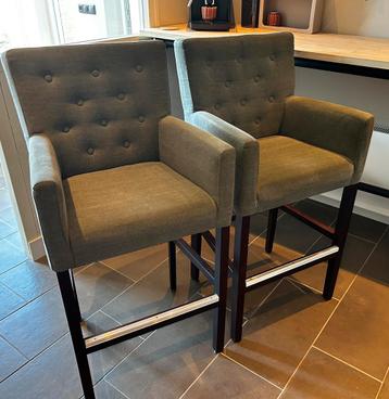 2 barkrukken fauteuil beschikbaar voor biedingen
