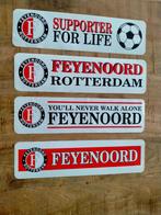 Feyenoord Rotterdam you'll never walk alone vintage stickers, Verzenden, Zo goed als nieuw, Sport