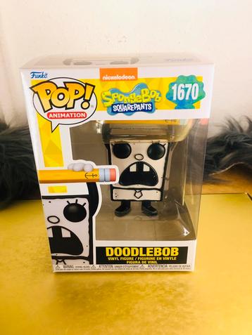 Funko Pop! Doodlebob 1670 SpongeBob  beschikbaar voor biedingen