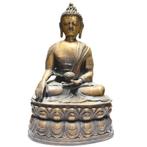 Nepalese vergulde bronzen Boeddha, Ophalen of Verzenden, Gebruikt