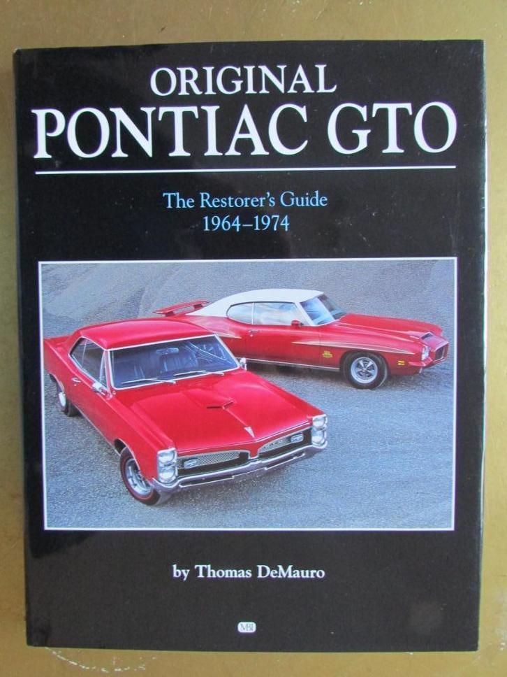 2001 boek: ORIGINAL PONTIAC GTO 1964-1974, Engels, Boeken, Auto's | Boeken, Zo goed als nieuw, Overige merken, Ophalen of Verzenden
