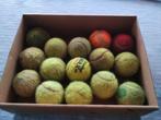 Tennisballen 15 stuks, Ballen, Ophalen of Verzenden, Zo goed als nieuw, Dunlop