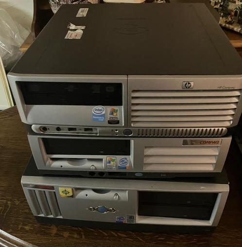 3 x Compaq deskpro, Computers en Software, Vintage Computers, Verzenden