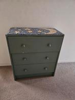 Leuk kastje met mozaiek, Huis en Inrichting, Kasten | Ladekasten, Zo goed als nieuw, Minder dan 100 cm, 25 tot 50 cm, 50 tot 100 cm