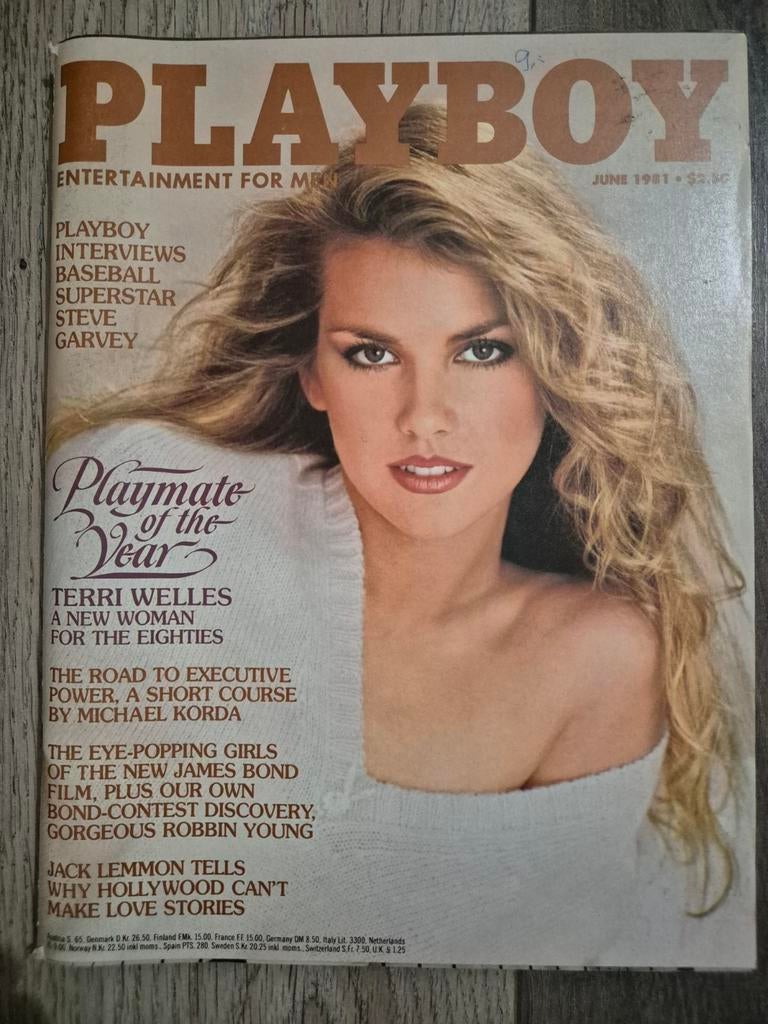 Vintage Playboy Juni 1981 - Amerikaanse Editie, Verzamelen, Tijdschriften, Kranten en Knipsels, Ophalen of Verzenden, 1980 tot heden