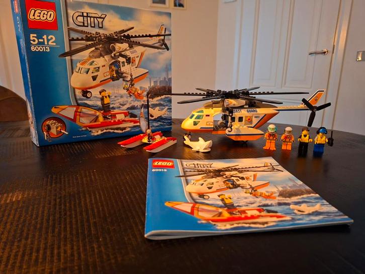 Lego city 60013 kustwacht helicopter, Kinderen en Baby's, Speelgoed | Duplo en Lego, Gebruikt, Lego, Complete set, Ophalen