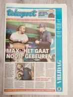 Telesport Telegraaf Max Verstappen cover 24 november 2023, Nieuw, Boek of Tijdschrift, Overige sporten, Verzenden