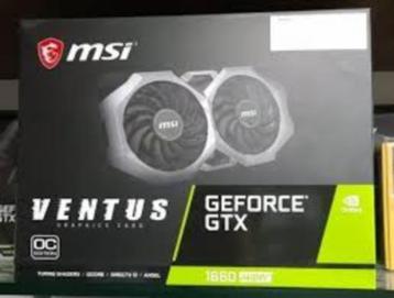 Te koop videokaart MSI GTX 1660 Super 6gb  beschikbaar voor biedingen
