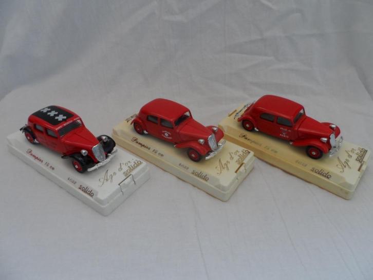 Solido modelauto’s, 4033, CITROEN Traction Avant 15 CV 1939, Hobby en Vrije tijd, Modelauto's | 1:43, Gebruikt, Auto, Dinky Toys