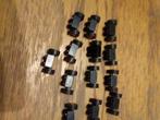 lego wielen basic zwart, Ophalen of Verzenden, Gebruikt, Losse stenen, Lego