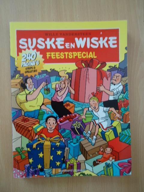 Suske en Wiske feestspecial 240 pagina's strips & spelletjes, Boeken, Stripboeken, Zo goed als nieuw, Eén stripboek, Ophalen of Verzenden