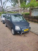 Suzuki Wagon R+ 1.3 2002 Zwart 166000 KM, Auto's, Suzuki, Voorwielaandrijving, 4 cilinders, Origineel Nederlands, Handgeschakeld