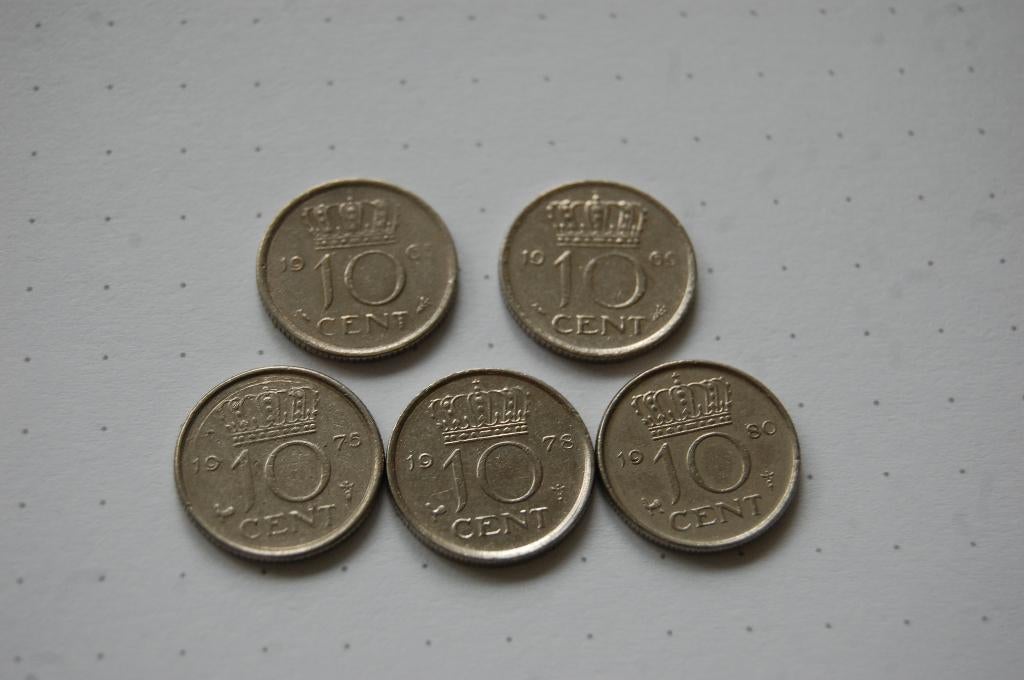 MUNTEN van 10 CENT uit NEDERLAND, Postzegels en Munten, Munten | Nederland, Ophalen of Verzenden, Koningin Wilhelmina, 10 cent