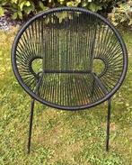 Zwarte stoel, Huis en Inrichting, Stoelen, Ophalen, Gebruikt, Zwart, Eén
