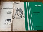 Manus instructie boekje en onderdelen  boekjes, Ophalen, Gebruikt