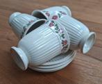 Wedgwood "Rosalind" 4 kop en schotel set NIEUWSTAAT, Antiek en Kunst, Antiek | Servies compleet, Ophalen of Verzenden