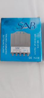 SAB GD-41E 4x1 DiSEqC Switch - Nieuw, Audio, Tv en Foto, Schotelantennes, Ophalen of Verzenden, Nieuw, Overige merken