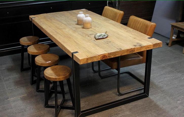 Nieuwe teak tafels - teakhouten eettafel bij TEAK2, Huis en Inrichting, Tafels | Eettafels, Nieuw, Rechthoekig, Eikenhout, Teakhout