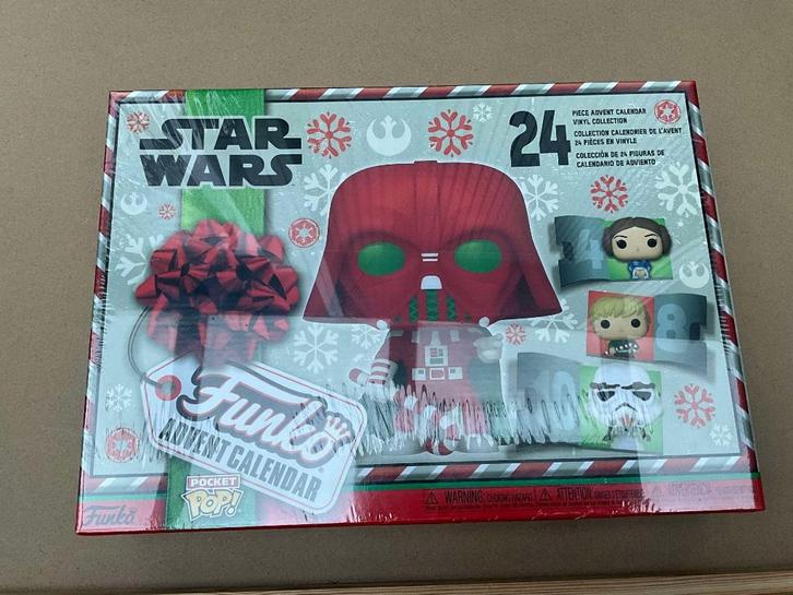 Funko Star Wars Adventskalender Pocket POP Met 24 Pocket Pop, Verzamelen, Muziek, Artiesten en Beroemdheden, Nieuw, Pop, Beeldje of Miniatuur
