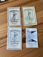 4 suikerzakjes Hoorn, stationsrestauraties, Ophalen of Verzenden