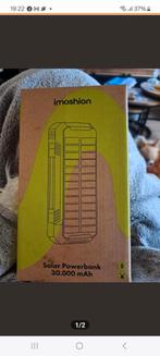 Imoshion Solar Powerbank 30.000 mAh - Nieuw in doos, Ophalen of Verzenden, Nieuw, Imoshion
