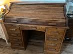 Antiek bureau met rolluik, Huis en Inrichting, Bureaus, Ophalen, Gebruikt