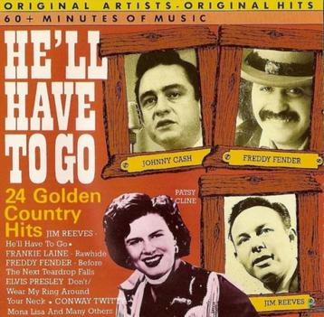Various ‎– He'll Have To Go - 24 Golden Country Hits CD beschikbaar voor biedingen
