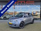 Fiat 500C La Prima 42 kWh Navi stoelverwarming carplay, Te koop, Zilver of Grijs, Geïmporteerd, 500C