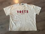 T Shirt Vogue mt M klein vlekjes (foto) verder zgan, Ophalen of Verzenden, Zo goed als nieuw, Korte mouw