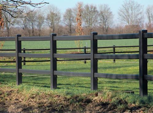 5. Kunststof hekwerk | Kunststof omheining | plastic hek, Dieren en Toebehoren, Stalling en Weidegang, Weidegang, 4 paarden of pony's of meer