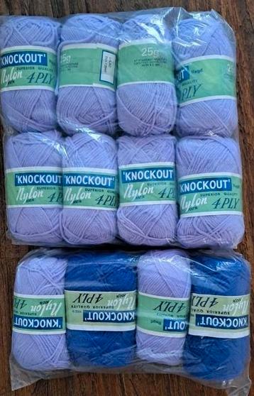 Nylon Garen - Knockout 4 Ply - Paars/ lila beschikbaar voor biedingen