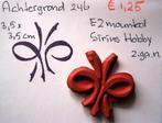 Achtergrond 246 EZ-mounted stempel, Hobby en Vrije tijd, Stempelen, Ophalen of Verzenden, Zo goed als nieuw, EZ-mounted stempel