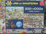 Puzzels van Haasteren 2 in een doos. 2x., Ophalen of Verzenden, 500 t/m 1500 stukjes, Zo goed als nieuw, Legpuzzel