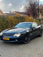 Mercedes-Benz SL 5.0 Sl500 Roadster AUT 2002 Zwart, Auto's, Automaat, Achterwielaandrijving, 8 cilinders, Cabriolet